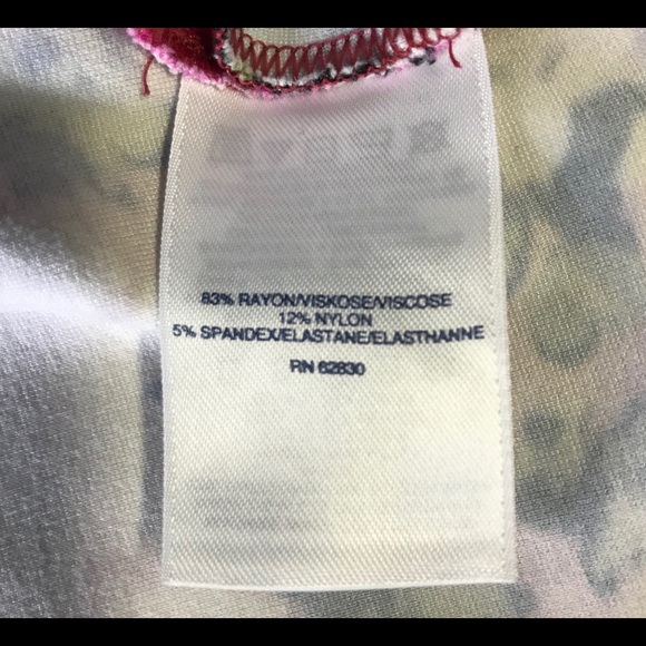 🎈Lands End Red Floral Dress - Picture 5 of 5